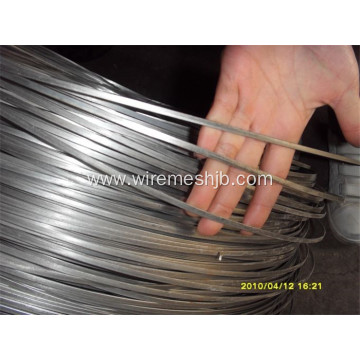 5.1mmx1.5mm Galvanized Flat Steel Wire